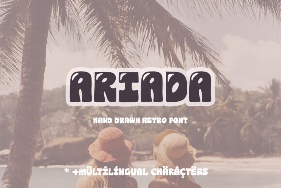 Ariada Font for Branding and Display Design