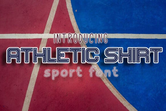 Athletic Shirt Font for Dynamic Branding