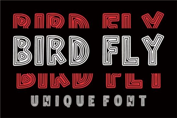 Bird Fly: A Bold Font for Polished Branding