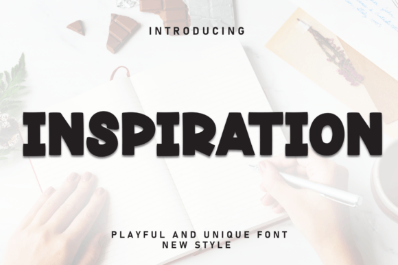 Bring Energy to Your Creations with the Inspiration Font