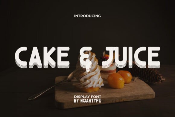 Cake Juice Font for a Polished Brand Look