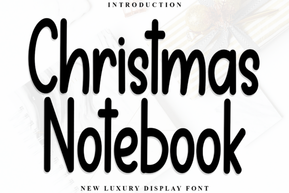 Christmas Notebook Font for Professional Branding and Design