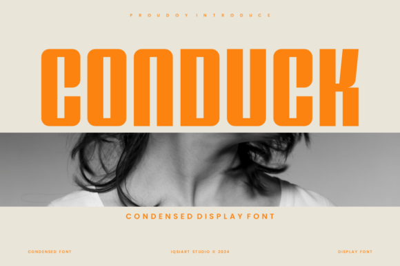 Conduck Font: A Unique Display Font for Creative Projects