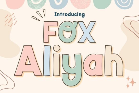 Fox Aliyah Font for Bold Web Design