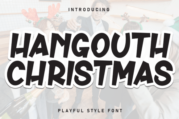 Hangouth Christmas Font for Festive Handmade Creations