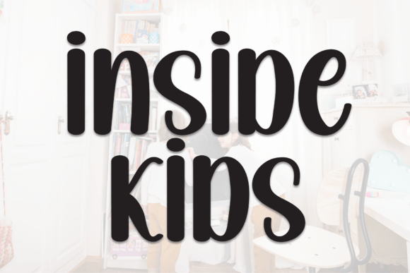 Inside Kids: A Whimsical Handwritten Font for Web Design