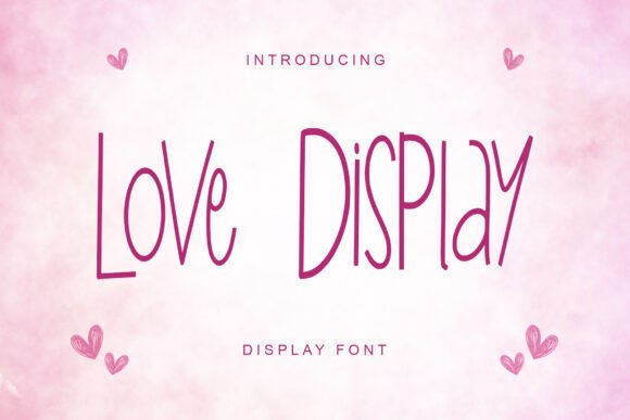 Love Display Font for Captivating Branding and Social Media Graphics