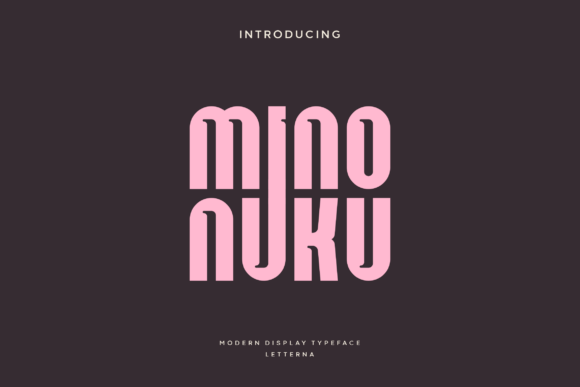 Minonuku Font for Handmade and Commercial Design Projects