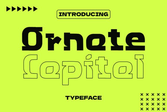 Ornate Capital Font for Polished Branding and Modern Design