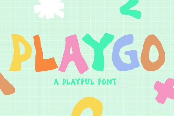 Playgo: A Playful Display Font for Creative Makers