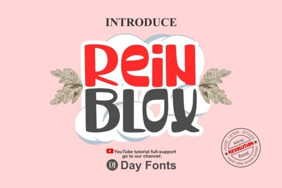 Reinblox Font: A Delightful Display Typeface for Creative Projects