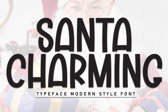 Santa Charming Display Font for Elegant Branding
